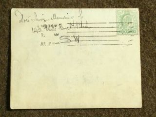 1908 Handwritten Signed Card GEORGE BERNARD SHAW Nobel Prize Winner RARE,  Photo 6