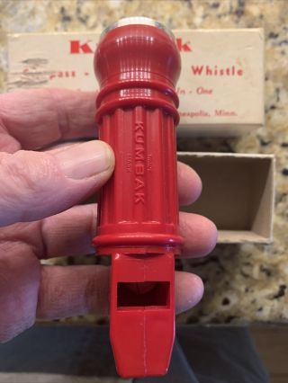 Vintage Kumbak Survival Multi Tool Compass Matchcase Whistle 4.  5 