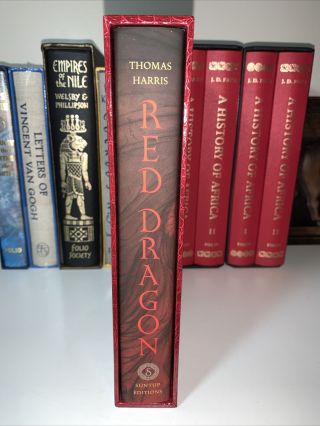 Suntup Editions Red Dragon Thomas Harris Hannibal Lecter Signed Limited Book 2