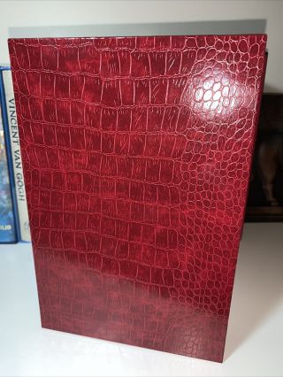 Suntup Editions Red Dragon Thomas Harris Hannibal Lecter Signed Limited Book 3
