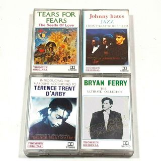 Joblot Bundle Vintage Import Pop Cassette Tapes Tears For Fears Ferry D 
