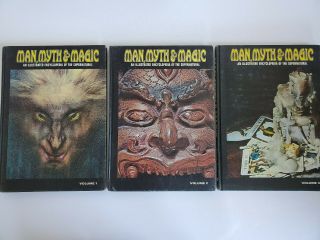 Man,  Myth,  and Magic Complete 24 Volume Set - Encyclopedia of Supernatural 1970 2