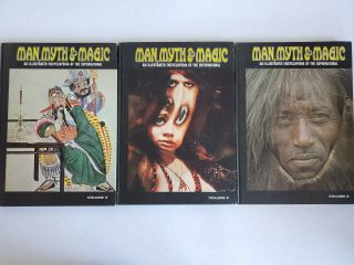 Man,  Myth,  and Magic Complete 24 Volume Set - Encyclopedia of Supernatural 1970 3