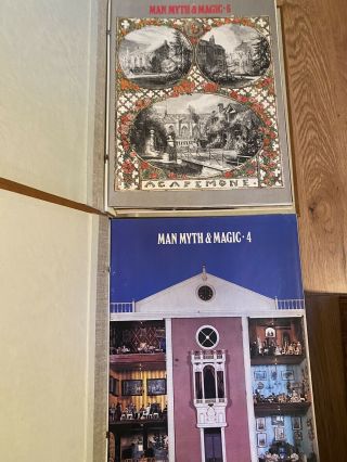 MAN,  MYTH AND MAGIC,  Complete Set with Binders 1 - 7 6