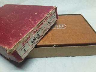 Vintage Starrett 440 Micrometer Depth Gage 0 - 3 "