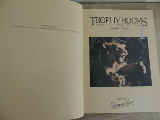 TROPHY ROOMS Around the World Vol.  1 Big Game Trophy Decor First Edition 1995 5