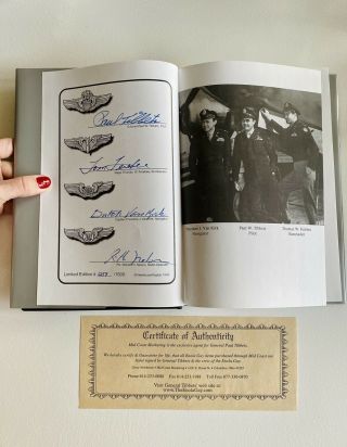 Return of the Enola Gay by Paul Tibbets (SIGNED By Pilot & Crew - 1258 of 1500) 5