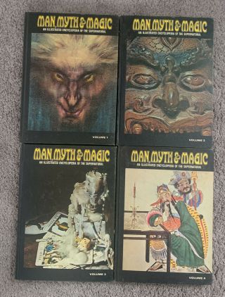 Man,  Myth & Magic 24 Vol Complete Set Encyclopedia Supernatural Euc