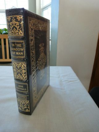 Easton Press Signed Edition: Jane Goodall In The Shadow Of Man -