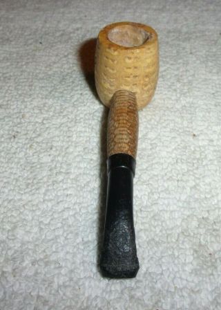 Rare Old Vintage Missouri Meerschaum Corn Cob Pipe Bent Stem 3 