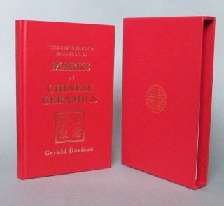 Limited To 100 Book Edition Of Marks On Chinese Ceramics By Gerald Davison,  2010