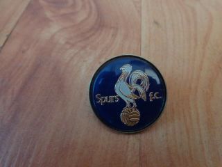 Vintage Tottenham Hotspur Spurs Cockerel Crest Football Enamel Pin Badge