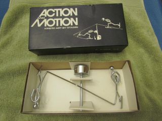 Vintage 1978 Action And Motion Kinetic Art By Otagiri Skating 15/15 Perpetual