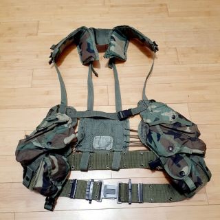 Vintage Load Bearing Tactical Vest Us Military