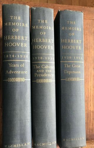 The Memoirs Of Herbert Hoover 