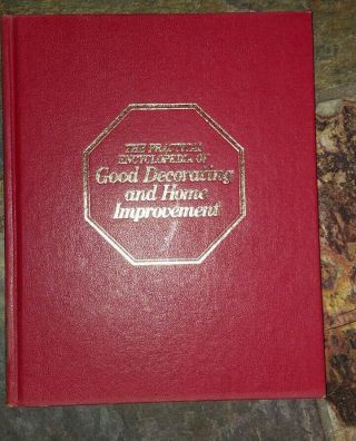 Vintage Books The Practical Encyclopedia Of Good Decorating Home Improvement
