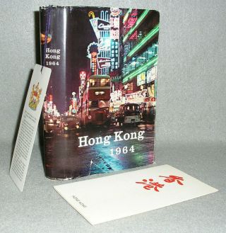 Vintage China Book British Colonial Hong Kong Annual Report For 1964 W/booklet