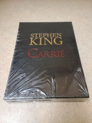 Carrie By Stephen King (cemetery Dance Gift Edition)