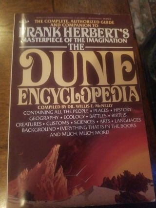 The Dune Encyclopedia (1984 1st Trade Paperback)