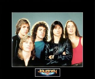 Journey Rock & Roll Group From The 1980 