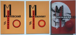 FOR THE VOICE Vladimir MAYAKOVSKY 3 vol w/ slipcase RUSSIA Avant - Garde Poetry 3