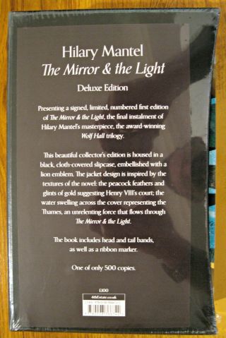 Hilary Mantel - The Mirror & The Light - Slipcased Signed & Numbered Edition - C