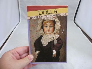 Dolls Book Of 30 Postcards Of Antique Dolls