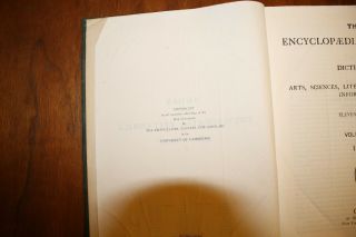Encyclopedia Britannica 11th Edition 1910 - 1911 29 - volume set 6