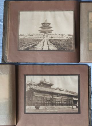 1910s Scenes in Peking Series 1 Camera Craft Co.  12 Collotypes Photo Album CHINA 6