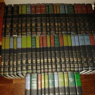 Britannica Great Books Complete Set Of 54 Volumes - Set