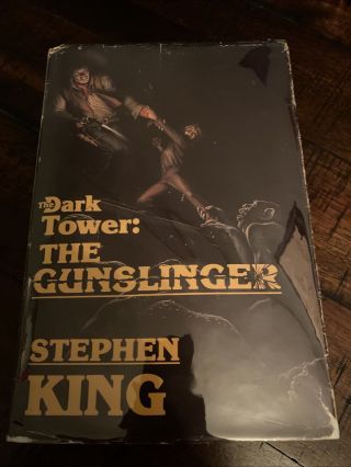 The Gunslinger By Stephen King (1982) Second Edition Hardcover The Dark Tower.