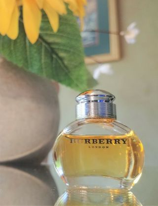 Rare Vintage Burberry London Classic Eau De Parfum For Women Miniature Bottle