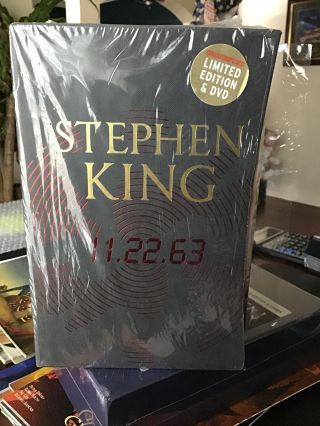 Stephen King 11/22/63 Hodder Collector Set Uk With Slipcase,  Dvd 486/700 F/f