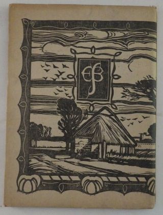 JAMES GUTHRIE THE BOOKPLATE no.  3 SEPT.  1921 PEAR TREE PRESS WITH SUPPLEMENT 2