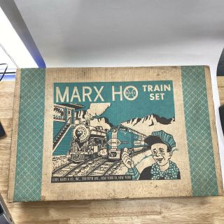 Vintage Marx Ho Electric Train Set In The Box - Unknown Cond.