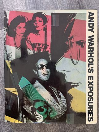 Signed - Exposures By Andy Warhol - 1st 1979 Hcdj - Pop - Art - Photography
