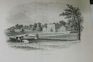 Wales A Vintage Engraving Titled Piercefield Circa 1800s 12cms By 19cms