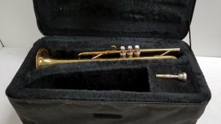 King Cleveland 600 674559 Vintage Trumpet W/ Benge 7c Mp & Case