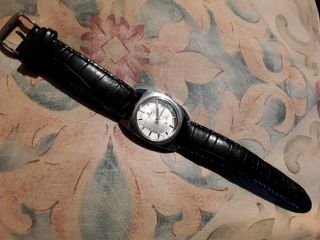 Vintage " Titoni " Airmaster,  Date,  21 Jewel Titoflex Swiss Watch.  Winding
