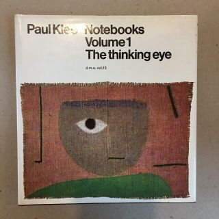 Paul Klee Notebooks Volume 1: The Thinking Eye 1975 Revised Edition Wittenborn