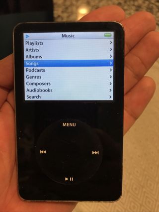 Ipod Video 30gb Great Black No Accessories Vintage Make Offer