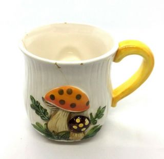 Vintage SEARS ROEBUCK and Co Mushroom Design Cup Mug 2