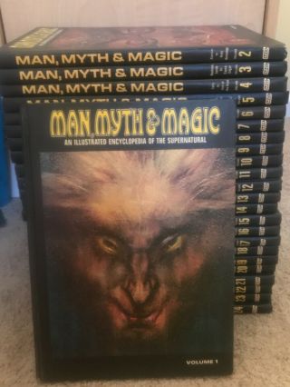 Man,  Myth,  And Magic - Complete 24 Volume Set - Encyclopedia Of Supernatural