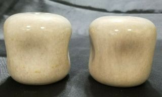 Vintae Mid - Century Modern Ceramic Salt And Pepper Shakers