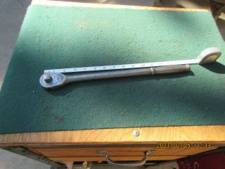 Vintage Snap - On 1/2 " Drive Ratchet 71 - 15 Has A Broken Tooth.