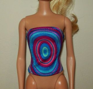 Barbie Teen Skipper Fashion Party Doll Clothes Shirt Top Blouse T494
