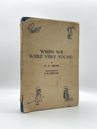 When We Were Very Young – First Edition – A.  A.  Milne 1924 – Winnie The Pooh