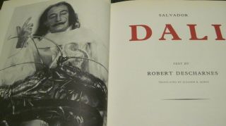 Salvador Dali Book He Owned With His Bookplate: " Ex Libris Salvador Dali "