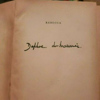 First Edition Rebecca Signed