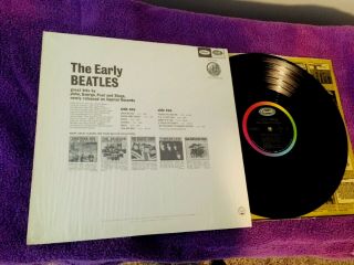 Beatles VINTAGE ORIG 1960 ' S THE EARLY BEATLES STEREO LP COVER IN S/W 2